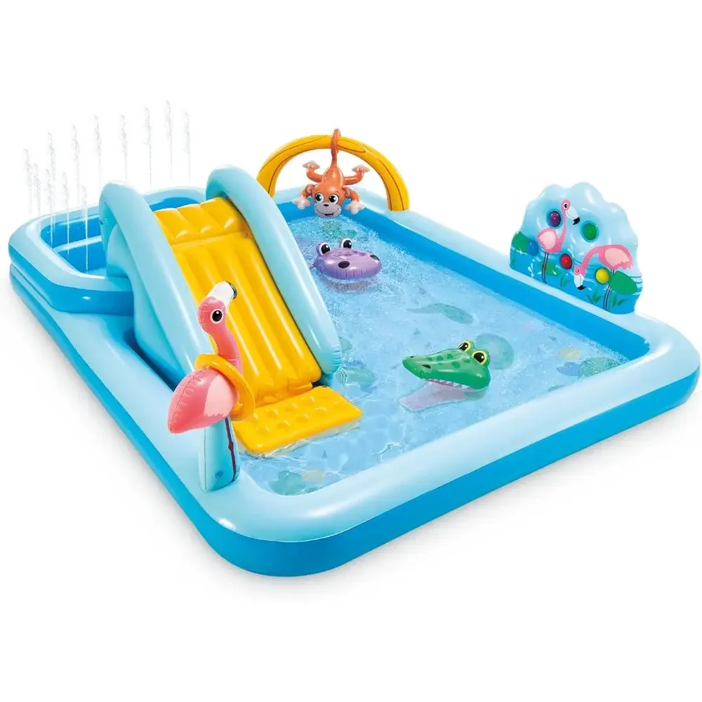 Outdoor Adventure Kids - Inflatable Jungle Adventure Play Center with