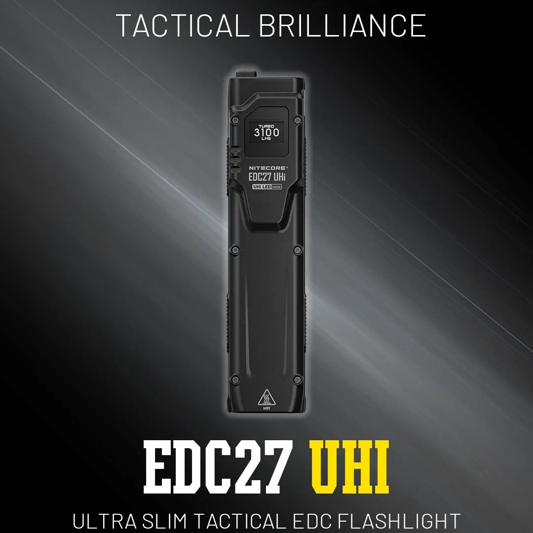 Outdoor Adventures - Convoy UHi Tactical EDC Flashlight 3100Lumens