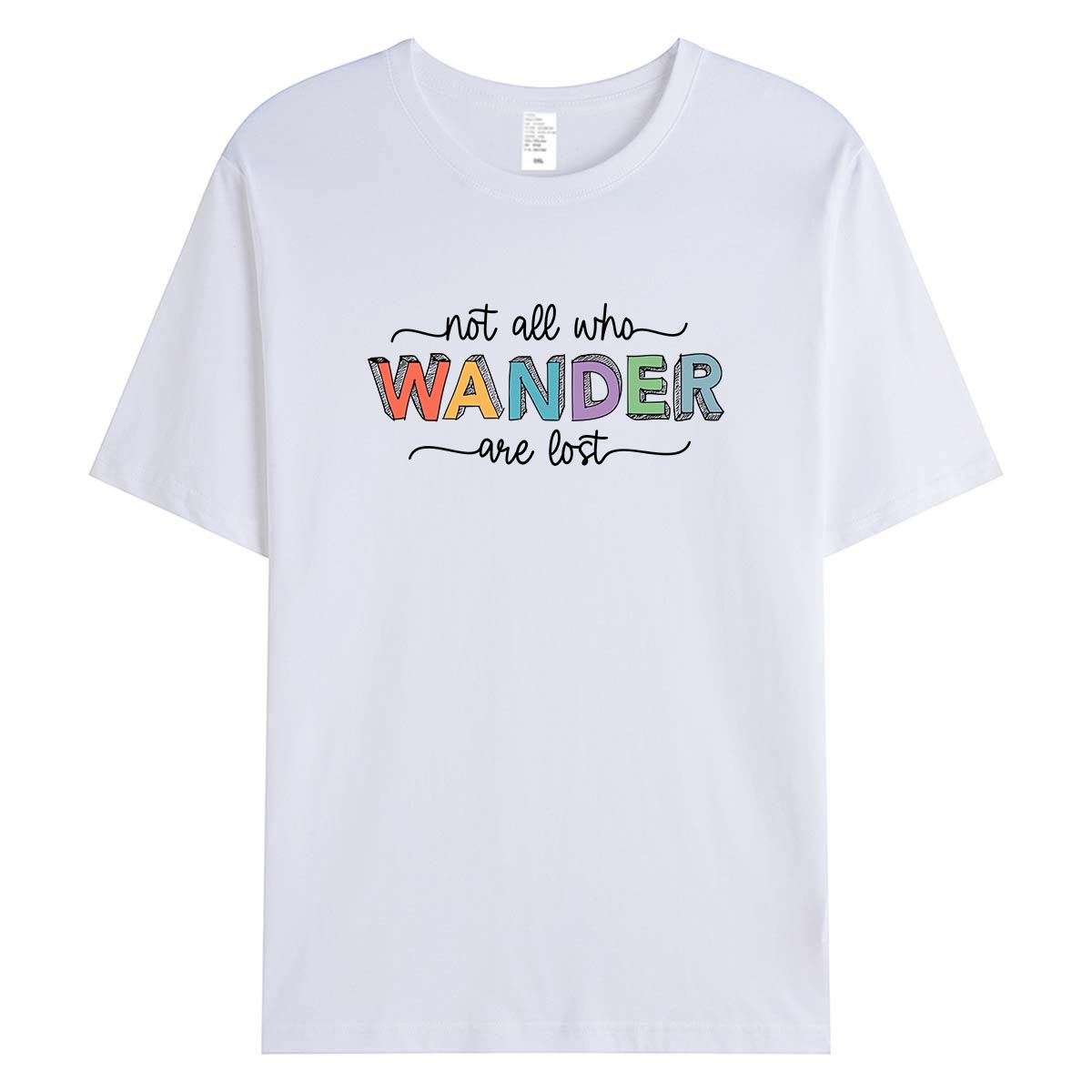Casual WANDER Print T-Shirt Wo - Outdoor Adventure Vacations recension och pris