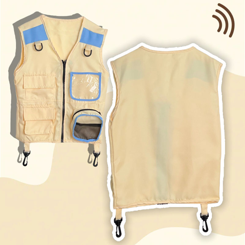 Children Explorer Vest Pretend - Outdoor Adventure Girl recension och pris