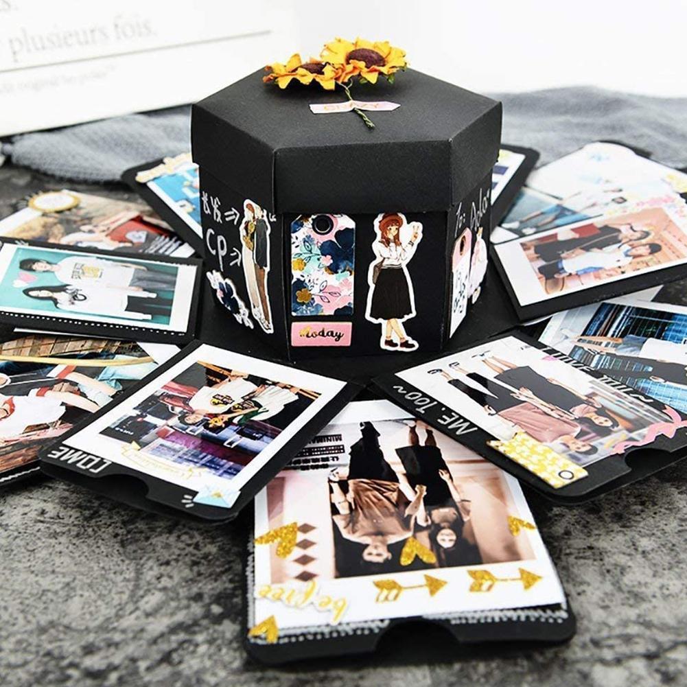 Photo Album Box DIY Scrapbook  - Outdoor Adventure Gifts recension och pris