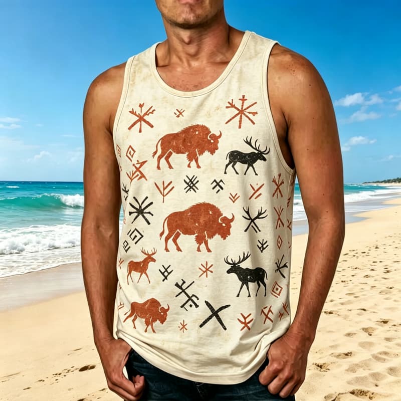 A unique tribal art printed ve - Outdoor Adventure Vacations recension och pris