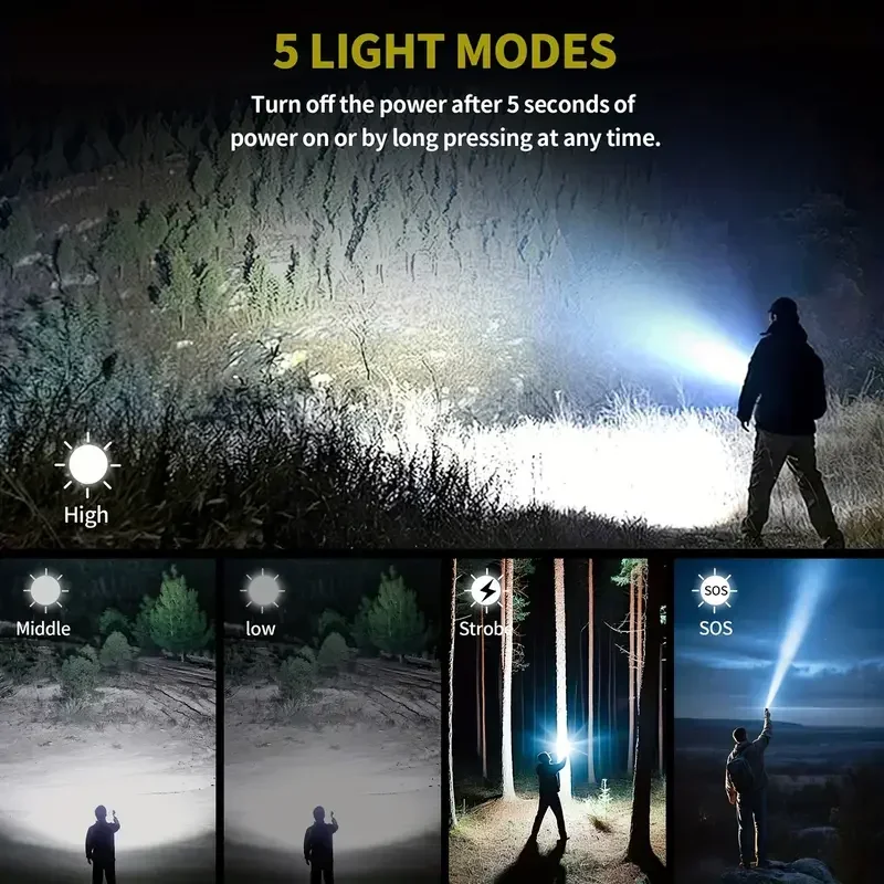Ultra Powerful Flashlight Conc - Outdoor Adventures recension och pris