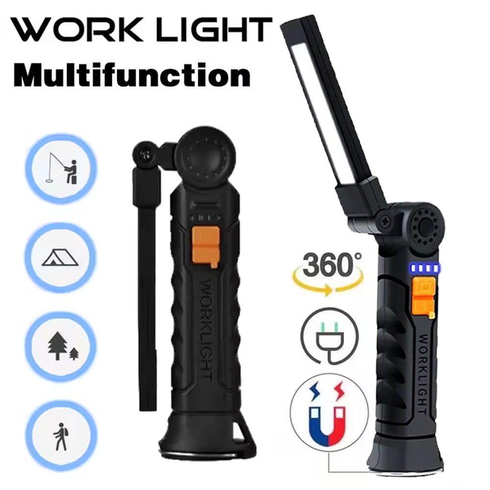 Portable COB LED Flashlight US - Outdoor Adventures recension och pris