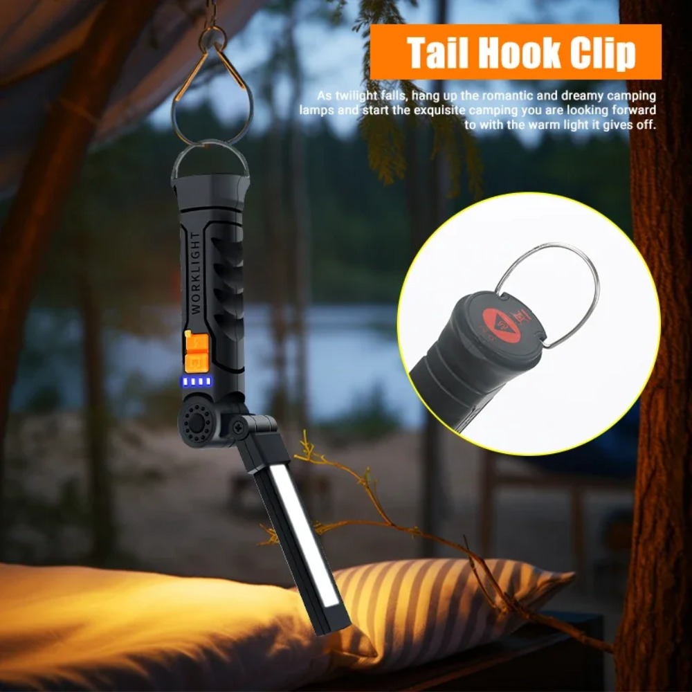 Portable COB LED Flashlight US - Outdoor Adventures recension och pris