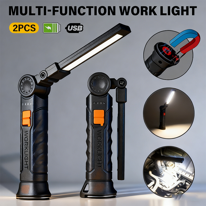 Portable COB LED Flashlight US - Outdoor Adventures recension och pris