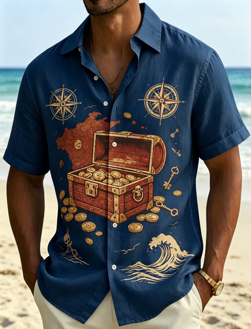 Men's Pirate Adventure Printed - Outdoor Adventure Vacations recension och pris
