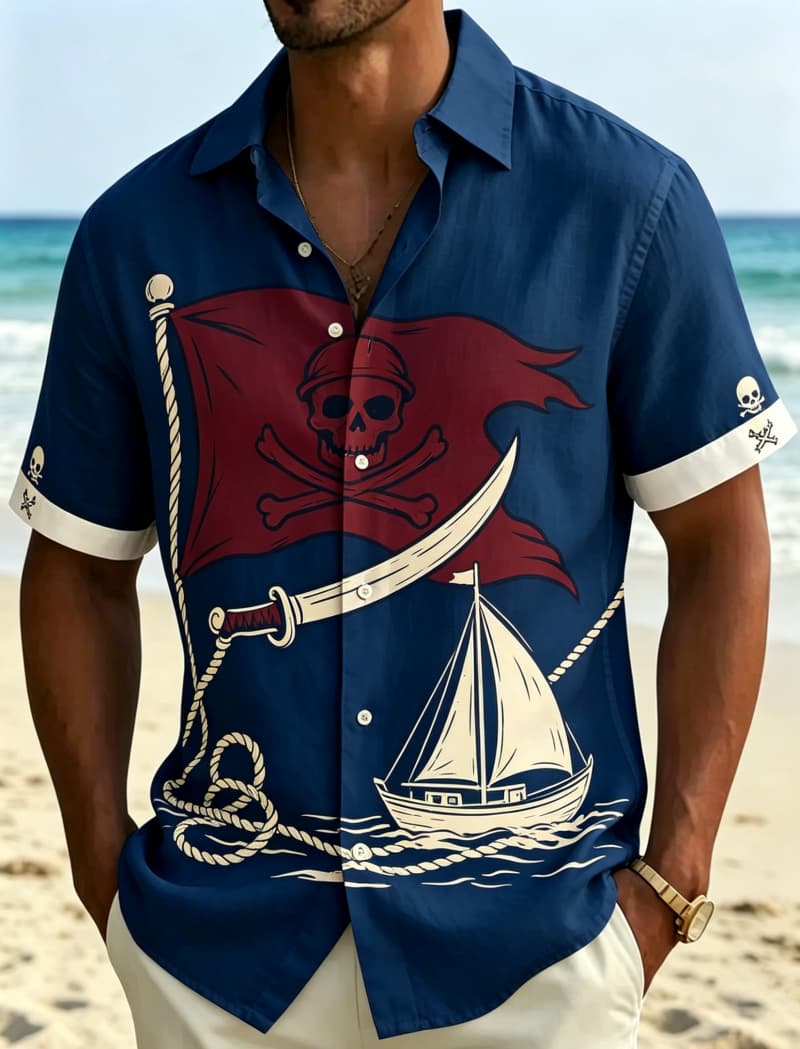 Men's Pirate Adventure Printed - Outdoor Adventure Vacations recension och pris