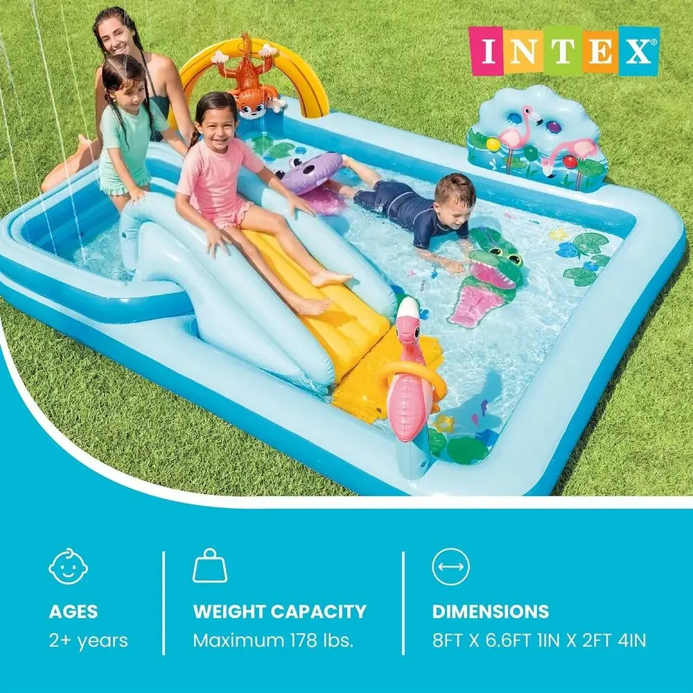 Inflatable Jungle Adventure Pl - Outdoor Adventure Kids recension och pris