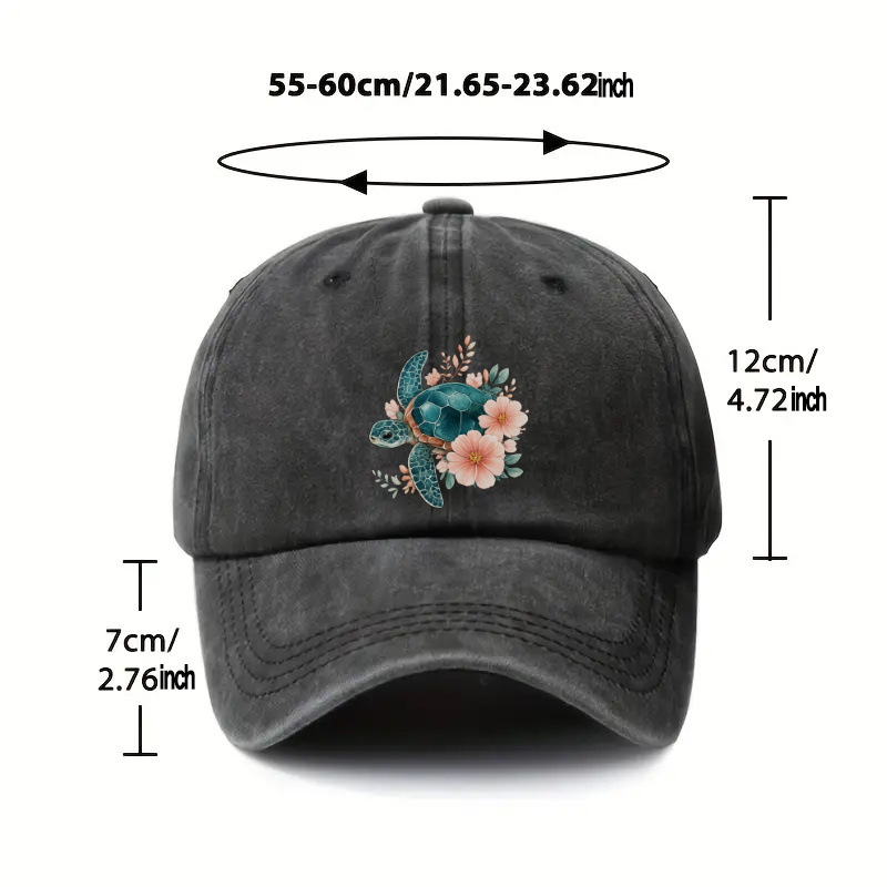 1pc Adjustable Hat with Turtle - Outdoor Adventure Vacations recension och pris