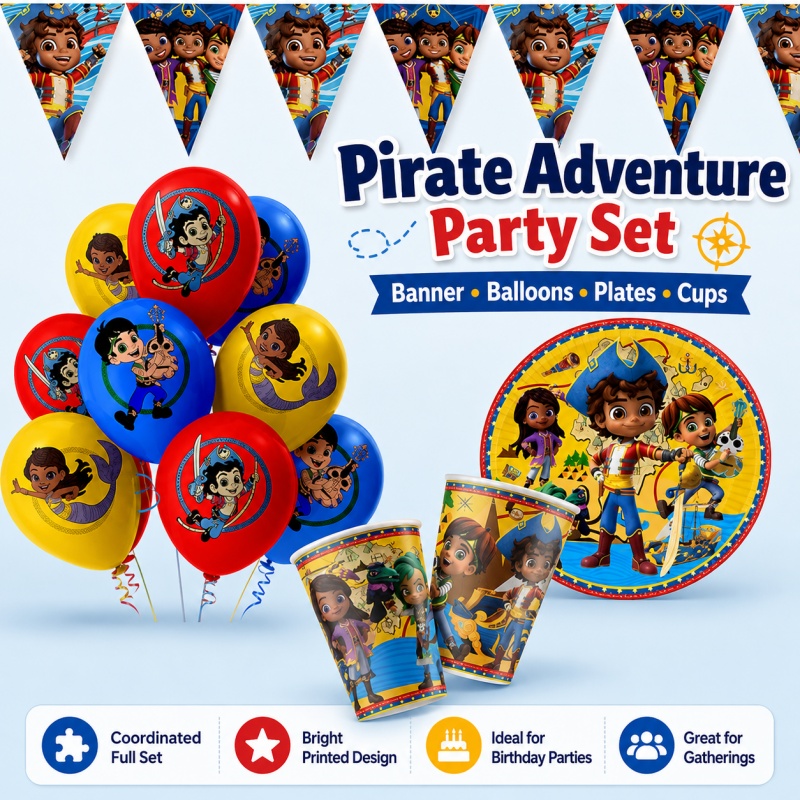 Santiago of The Seas Birthday  - Outdoor Adventure Birthday Party recension och pris