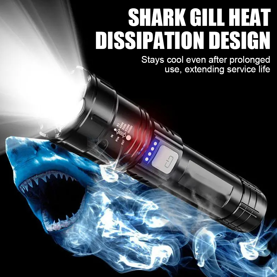 High Power P50 LED Flashlight  - Outdoor Adventures recension och pris