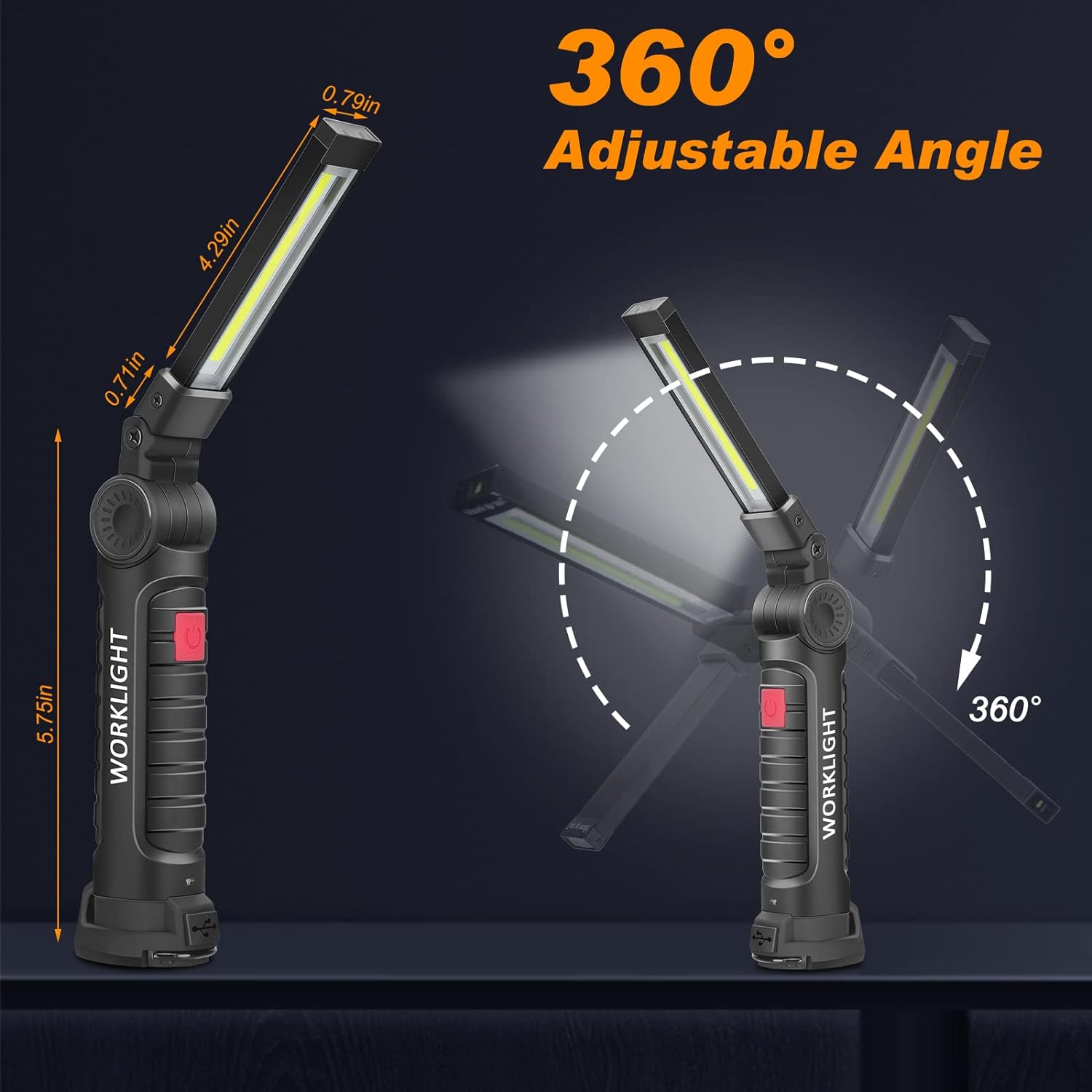 Portable Handheld Flashlight U - Outdoor Adventures recension och pris