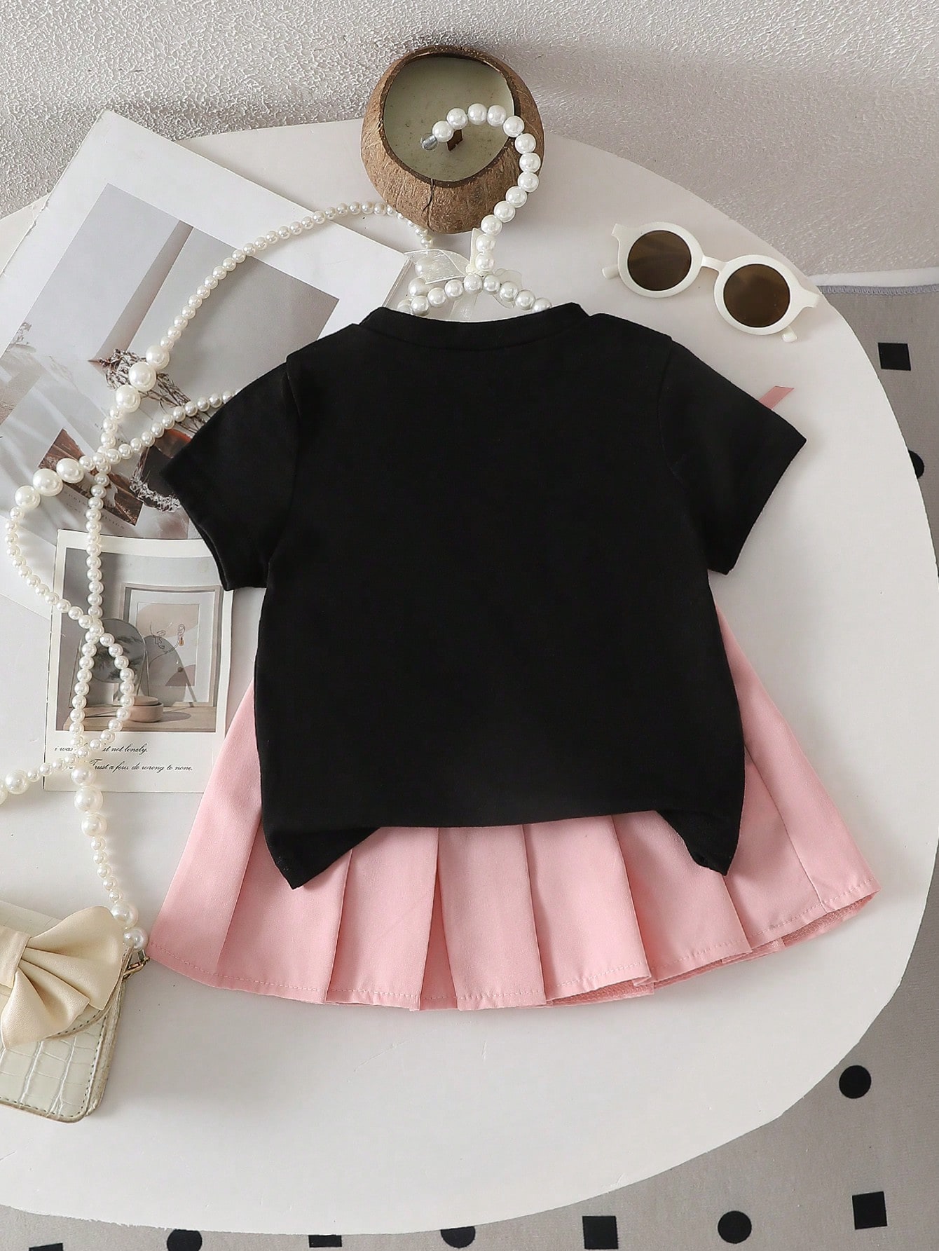 Two-piece baby girl 3D bow cas - Outdoor Adventure Girl recension och pris