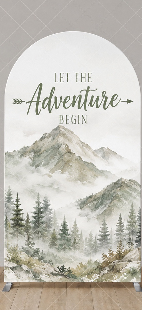 Mountain Forest Adventure Arch - Outdoor Adventure Birthday Party recension och pris