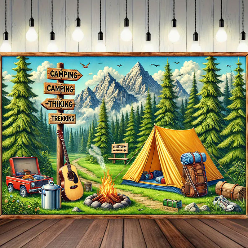 1 camping and outdoor adventur - Outdoor Adventure Birthday Party recension och pris