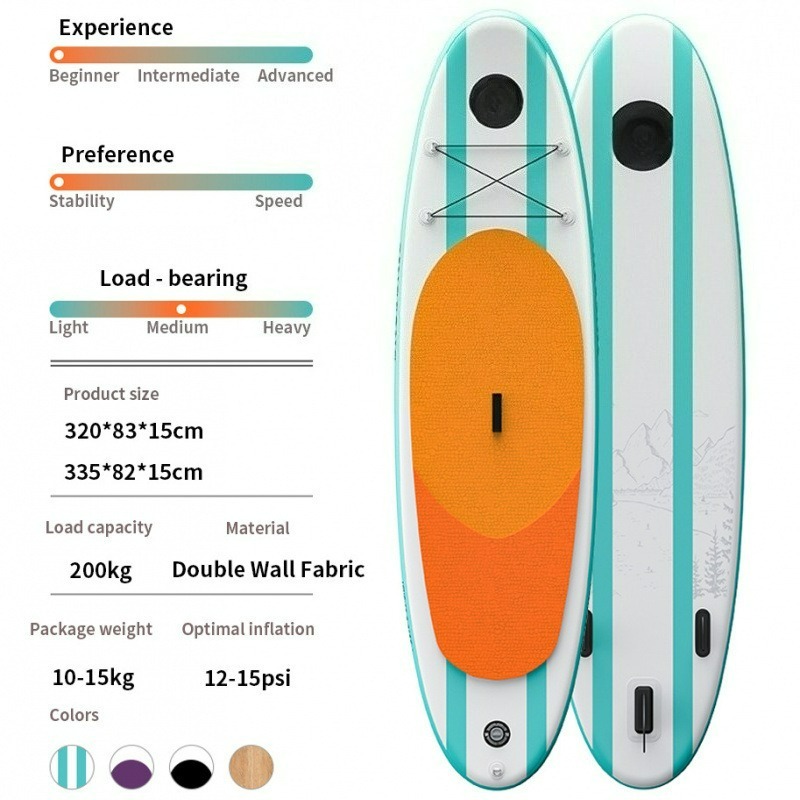 Foldable, inflatable stand-up  - Outdoor Adventure Stores recension och pris