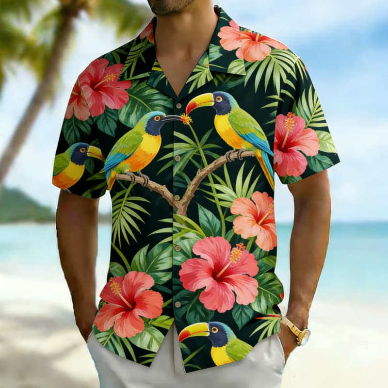 Men's Premium Tropical Bird Pr - Outdoor Adventure Vacations recension och pris