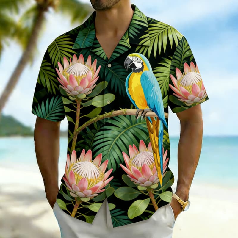 Men's Premium Tropical Bird Pr - Outdoor Adventure Vacations recension och pris