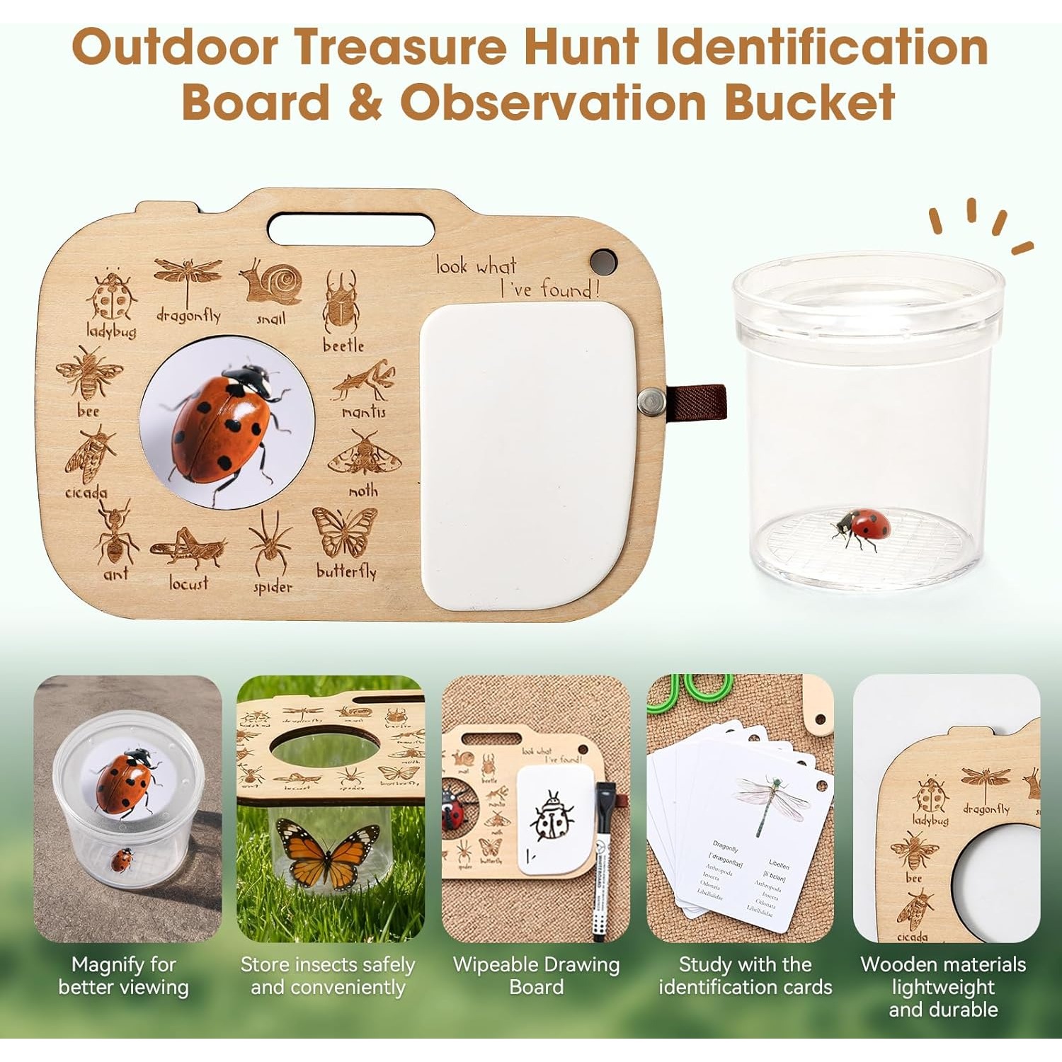Bug Catcher Kit for Kids with  - Outdoor Adventure Girl recension och pris