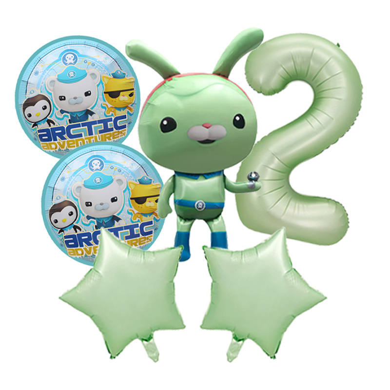 Octonauts Foil Balloons Set Se - Outdoor Adventure Birthday Party recension och pris