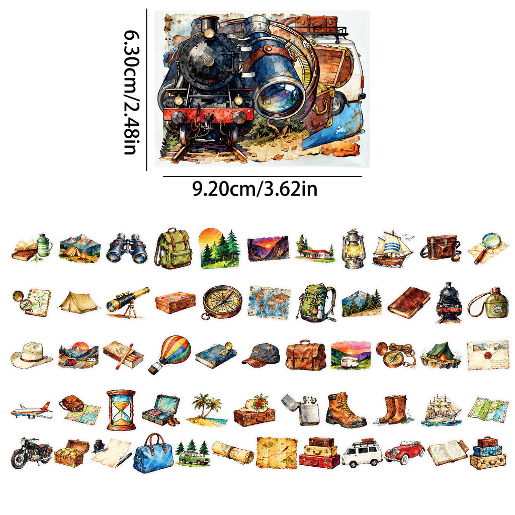 56Pcs Travel Outdoor PET Stick - Outdoor Adventure Stores recension och pris