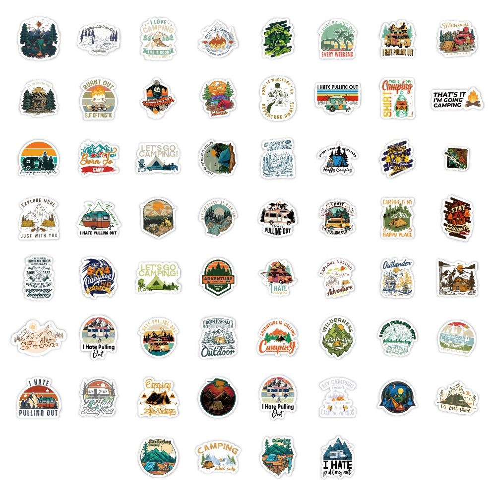 60Pcs Outdoor Camping Style A  - Outdoor Adventure Stores recension och pris