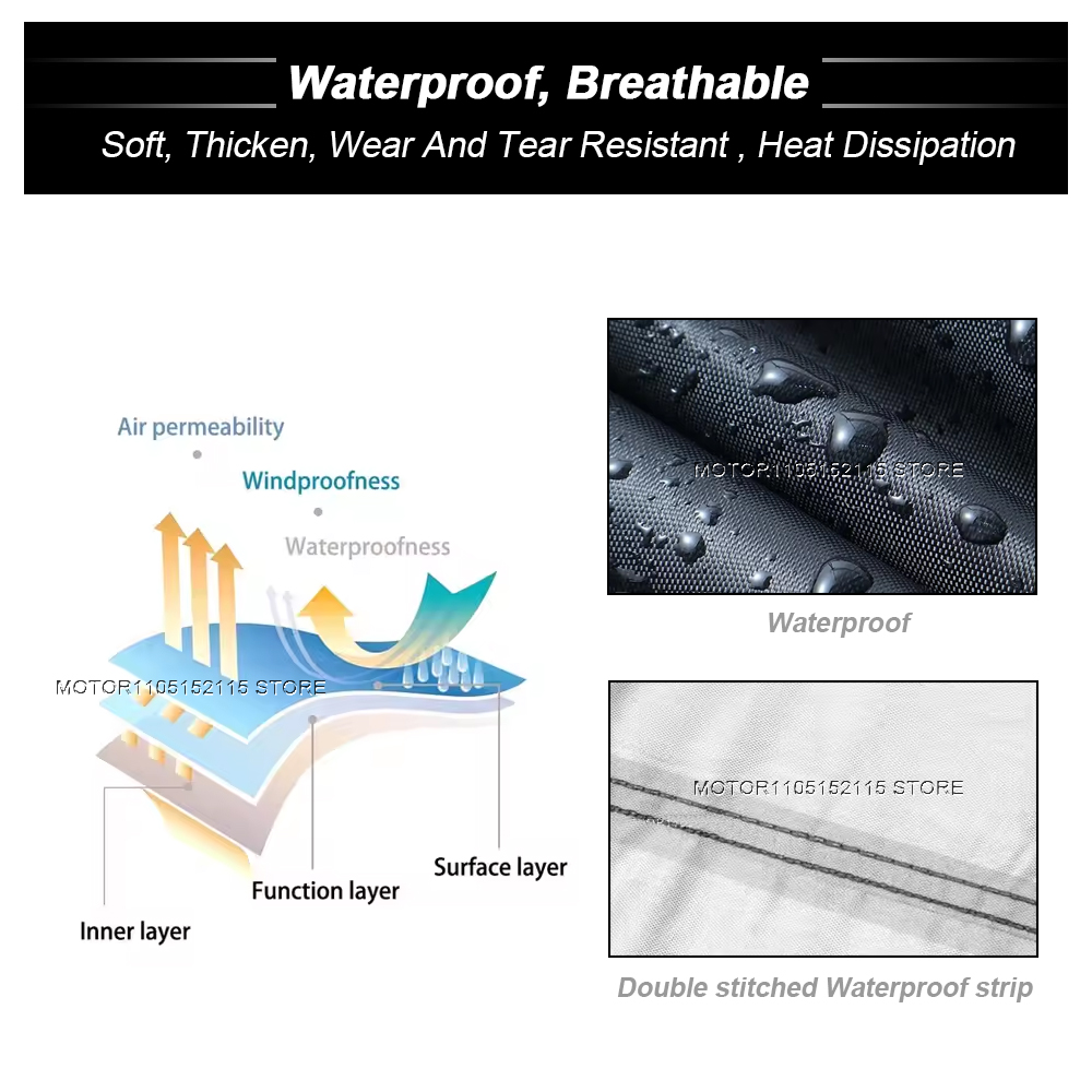 NEW Motorcycle Cover Waterproo - Outdoor Adventure Uva recension och pris